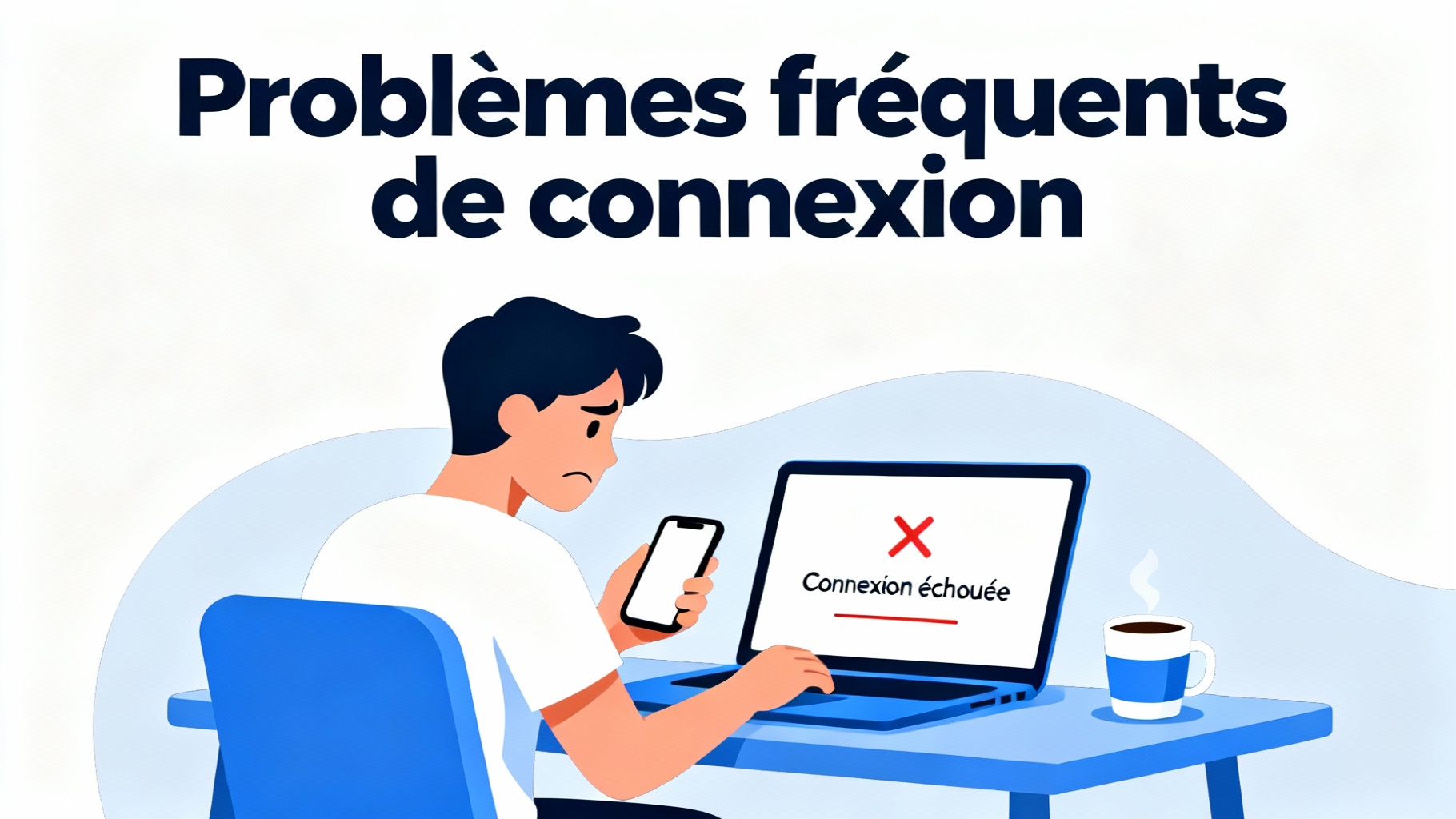 Problèmes fréquents de connexion