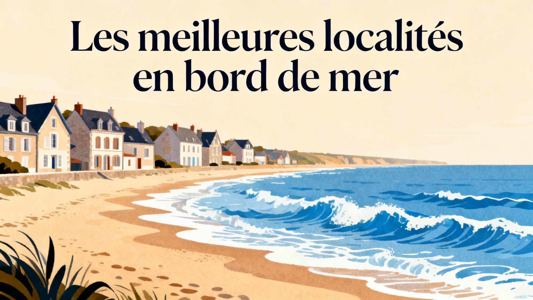Les meilleures localités en bord de mer