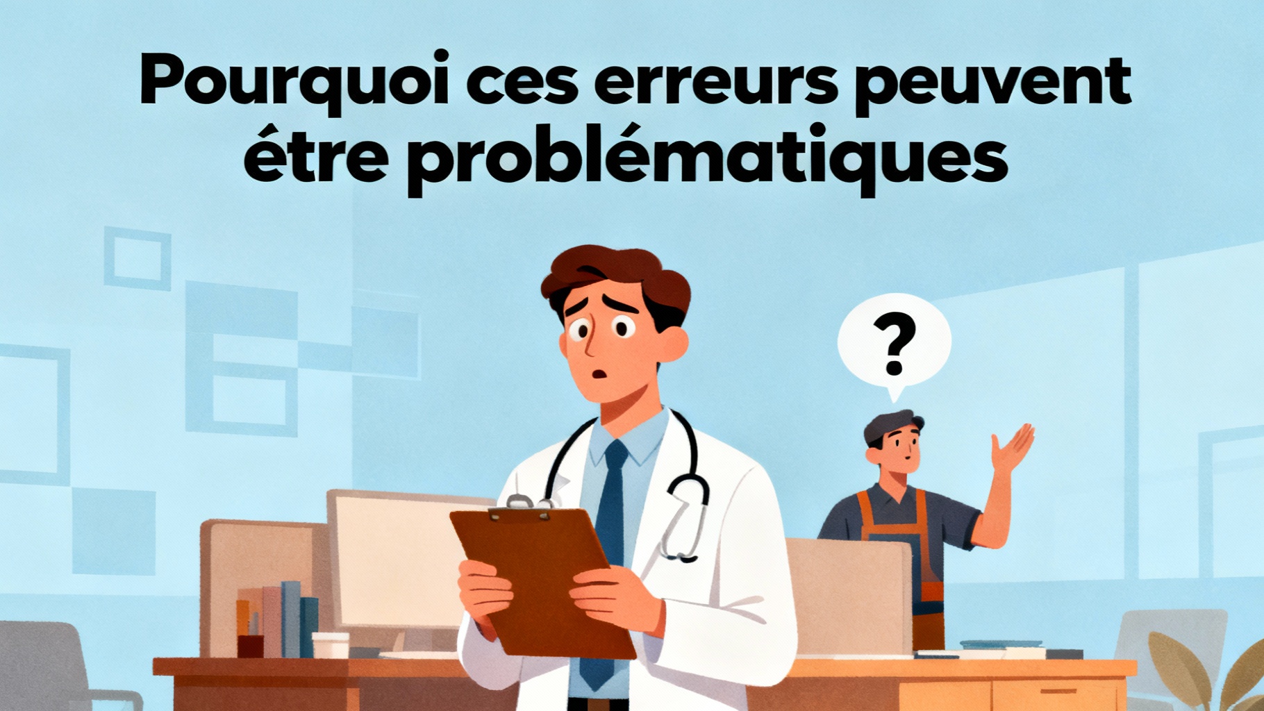 Pourquoi ces erreurs peuvent être problématiques