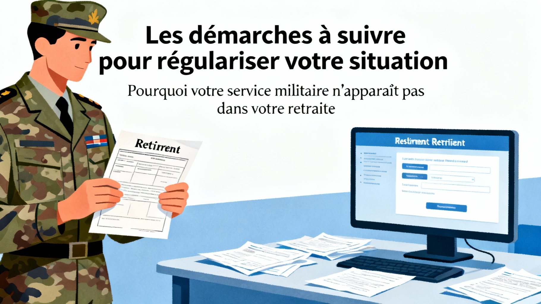 Les démarches à suivre pour régulariser votre situation