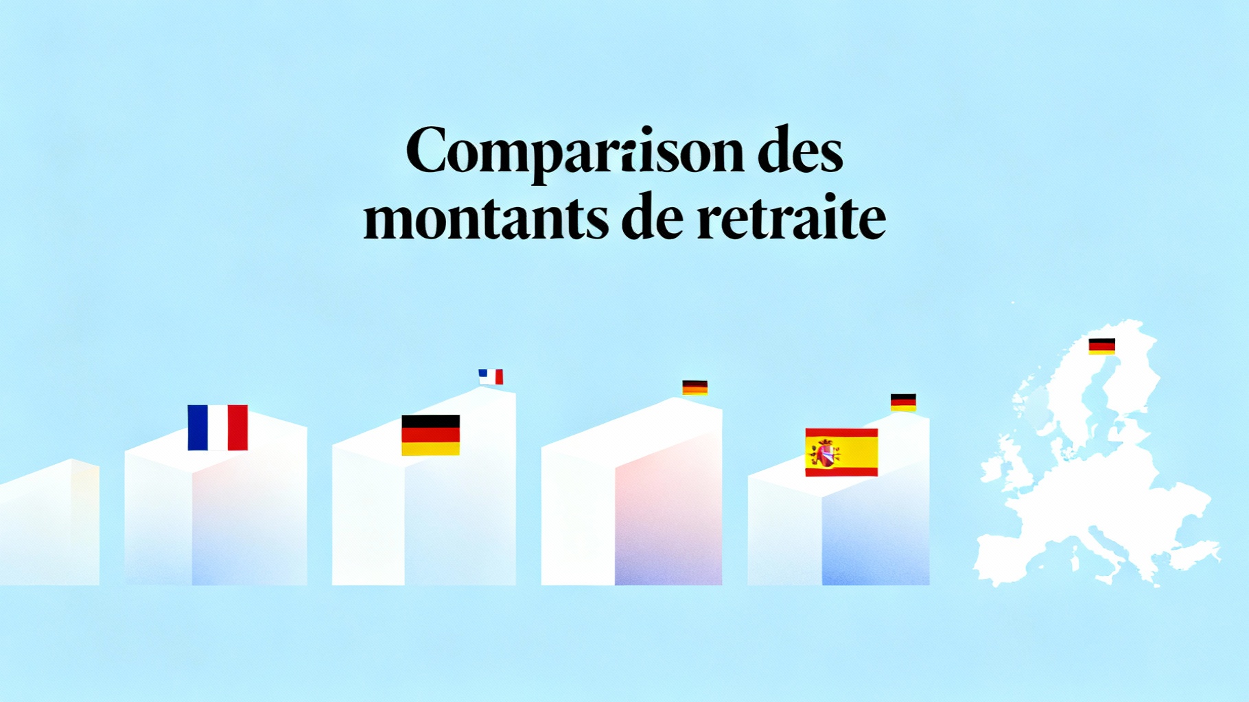Retraite en europe : comparatif des meilleures options 1 Comparaison des montants de retraite