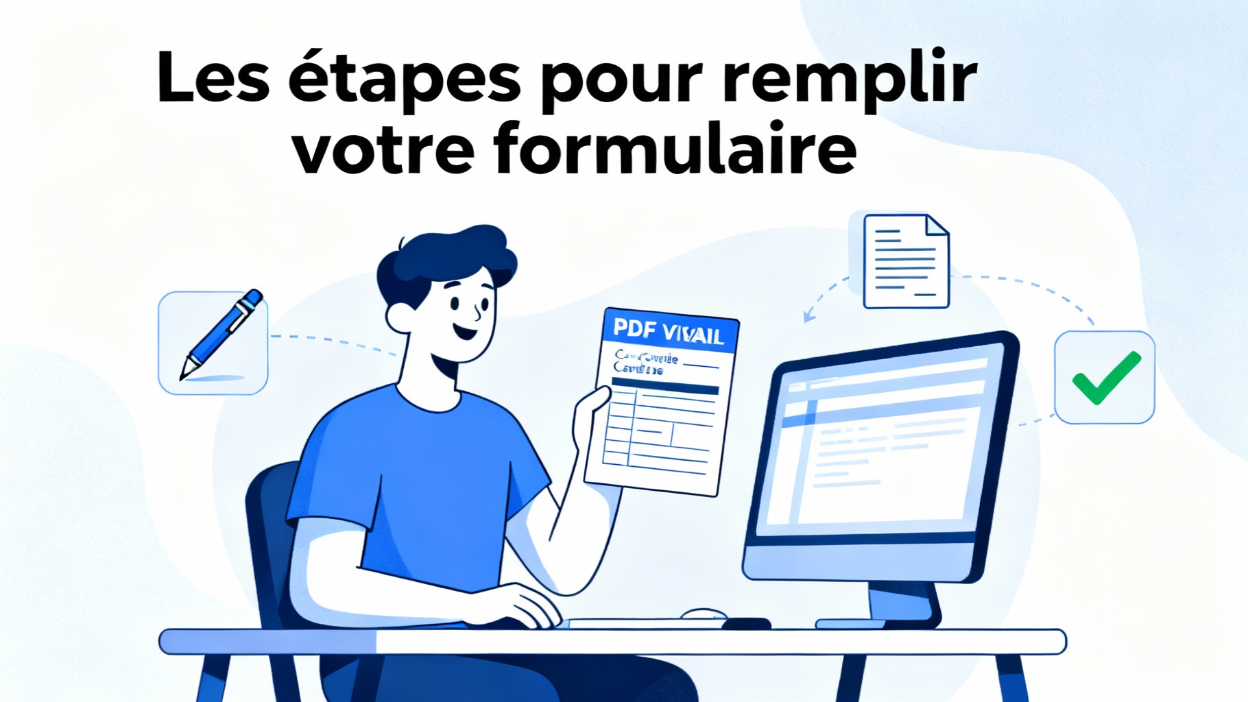 Les étapes pour remplir votre formulaire