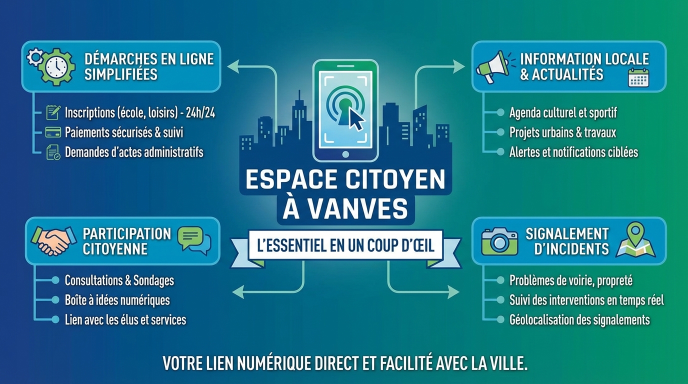 Espace citoyen à vanves : tout ce qu'il faut savoir 1 Les services offerts par l'espace citoyen