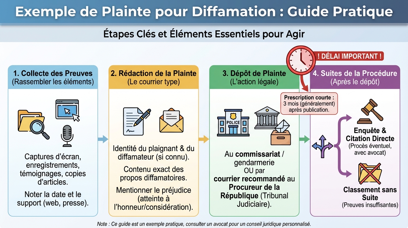 Exemple de plainte pour diffamation : guide pratique 1 Exemple de lettre de plainte